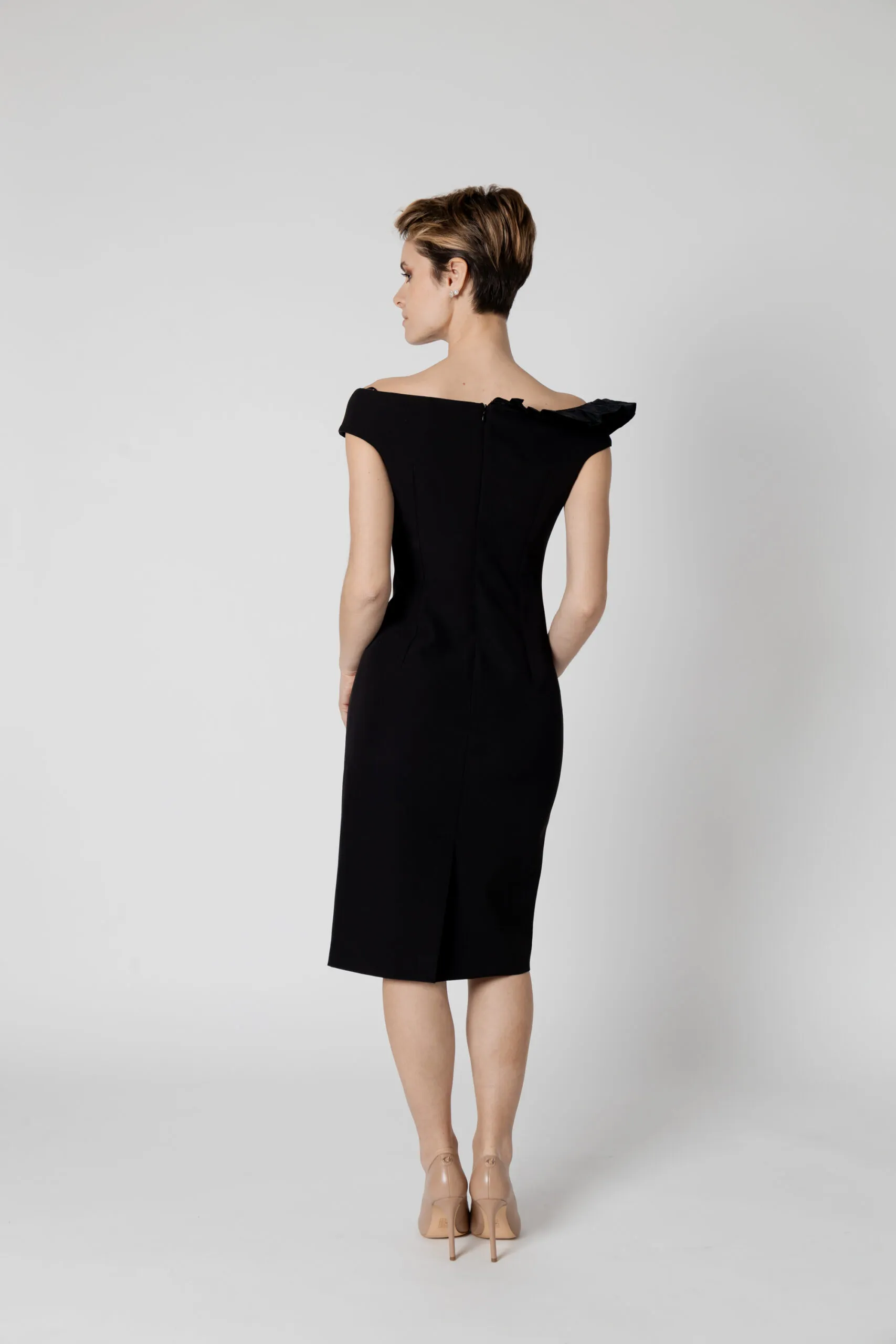 Vestito midi Sandro Ferrone  Nero