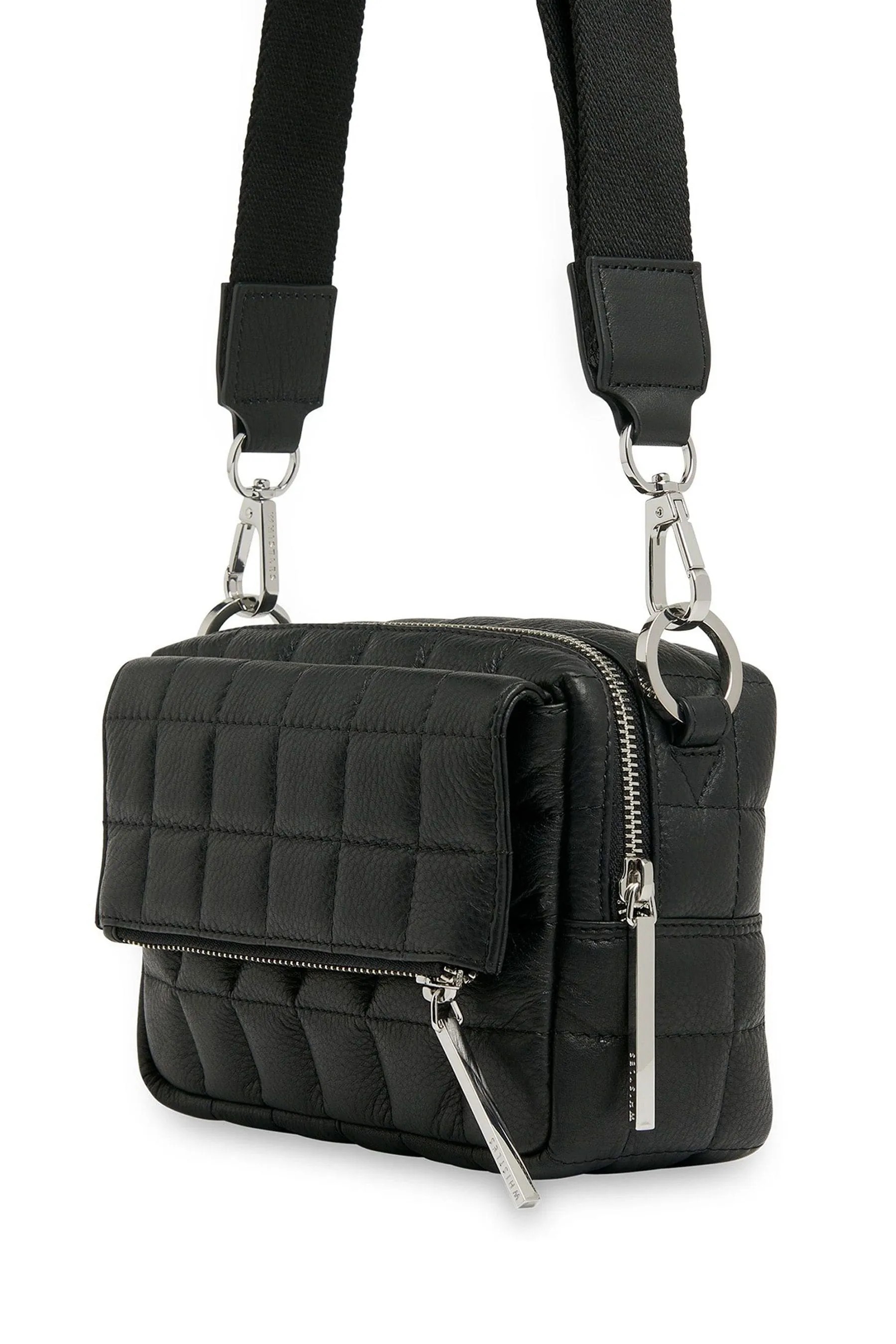 Whistles Nero - Bibi - Borsa a tracolla trapuntata