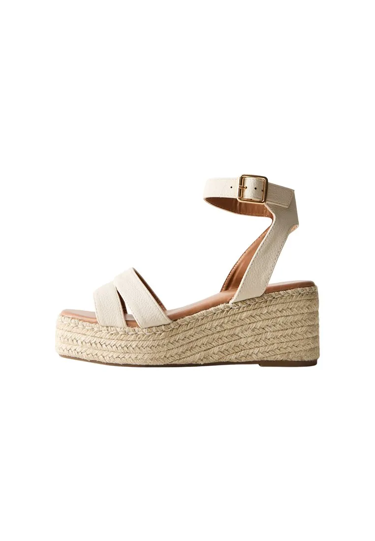 Wide Fit Flatform - Espadrillas