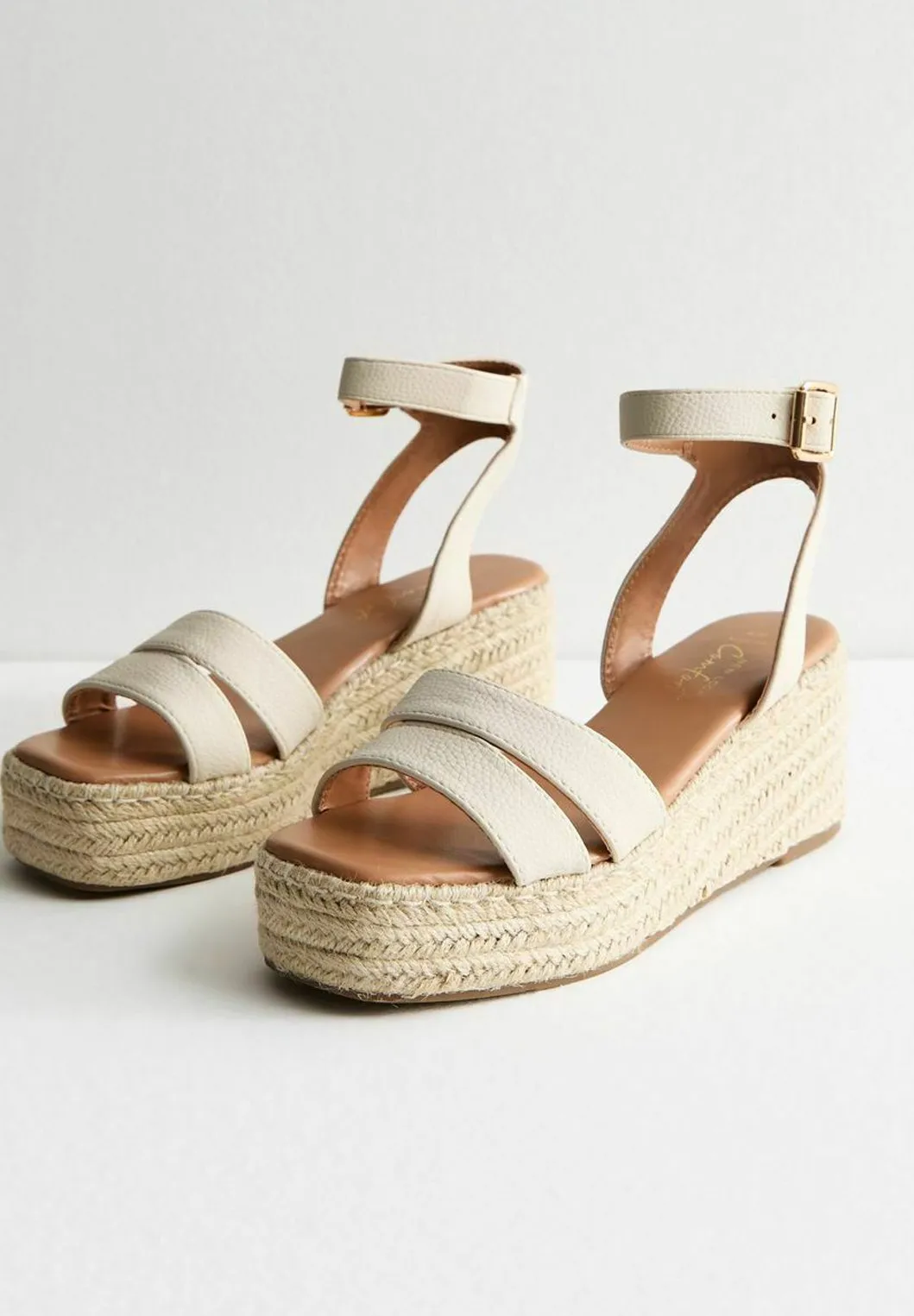 Wide Fit Flatform - Espadrillas