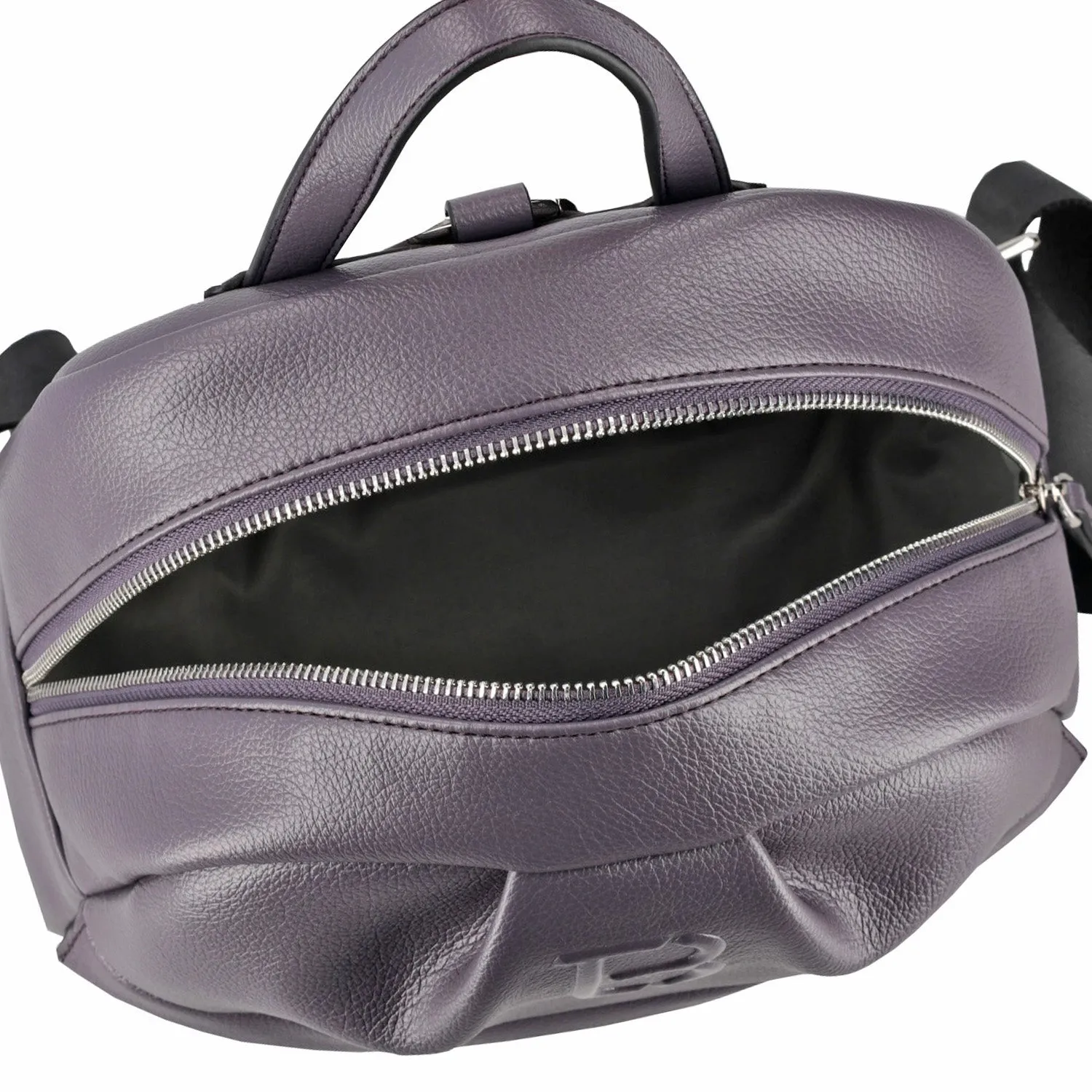     ZAINO BETTY CON LOGO 3D COLORE GRIGIO SCURO  