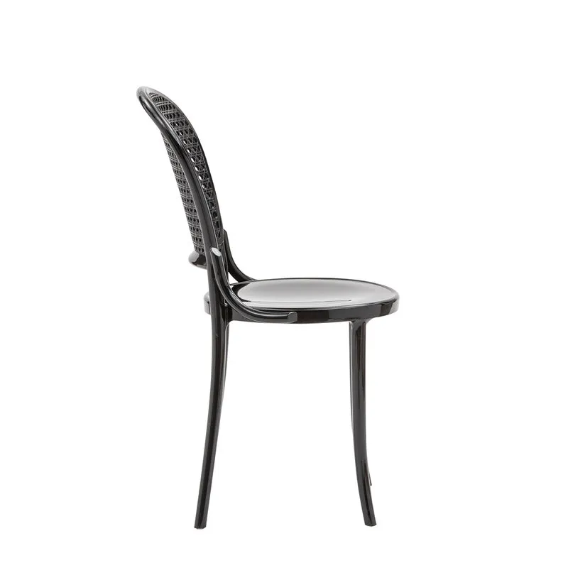 Zanini design Set da 2 Sedia BERLINO nero lucido