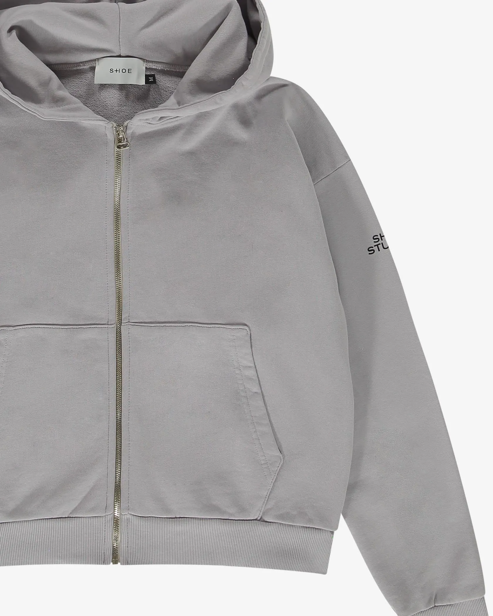 ZELMA4218 ZIP HOODED SWEATSHIRT